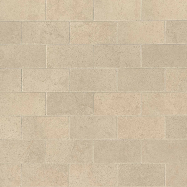 Msi Aria Cremita 2 In. X 4 In. Polished Porcelain Mesh-Mounted Mosaic Tile, 8PK ZOR-PT-0506 - main